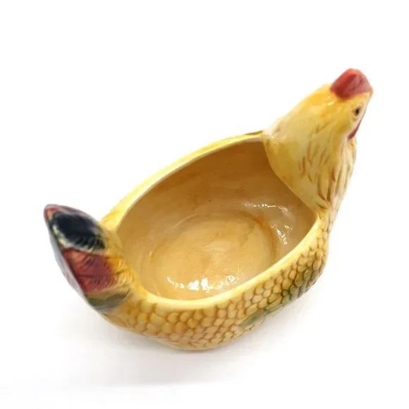 Storyteller Arts Rachael Elizondo Rooster Ceramic Dish Bowl Art Decor Kitchen - Picture 4 of 8